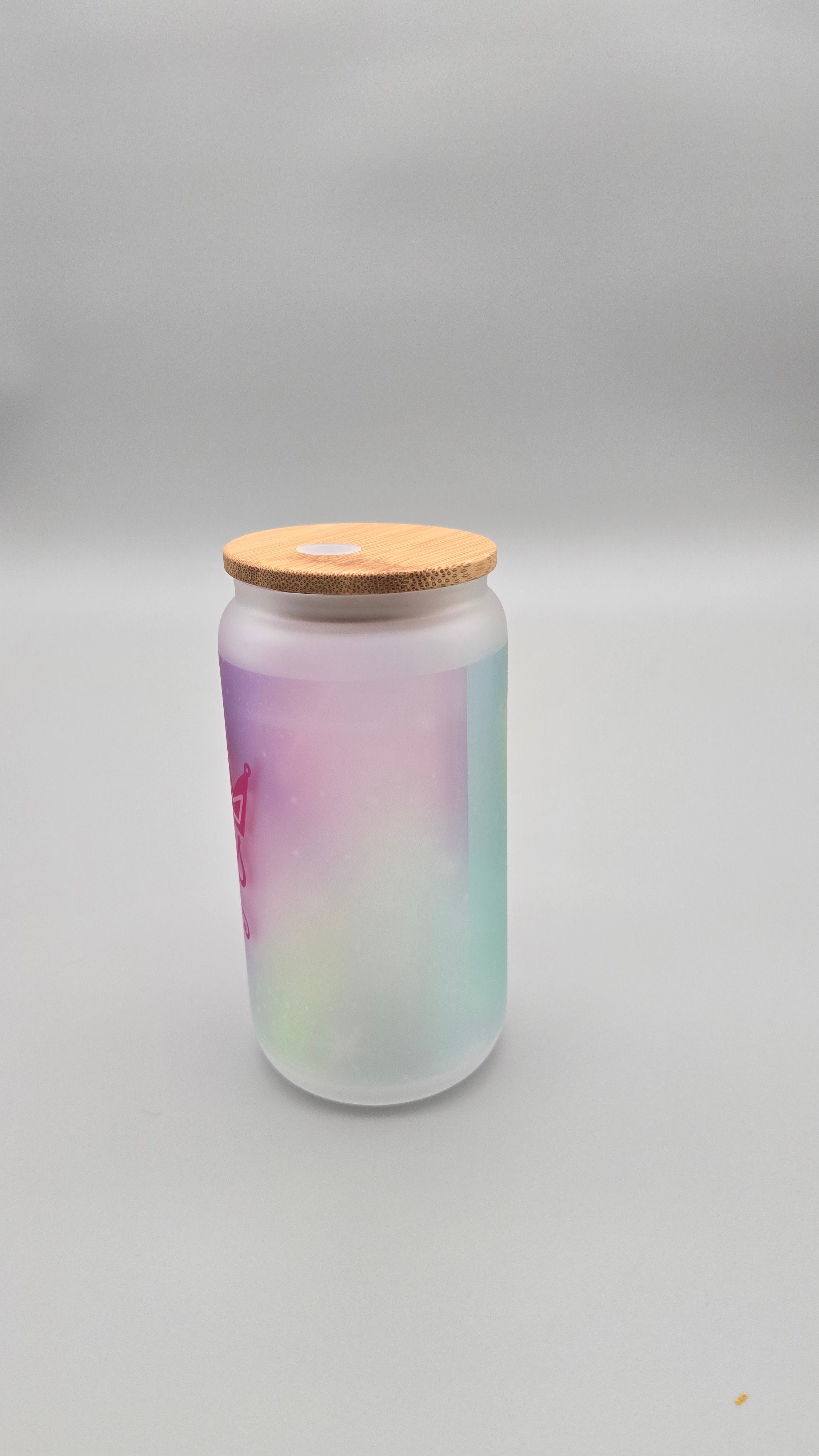 Princess Pink 16 oz Can Tumbler