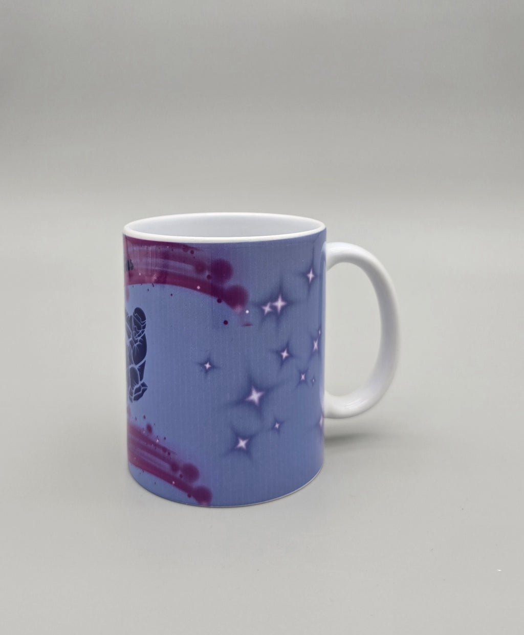 This Girl Rides 11 oz Mug - Purple