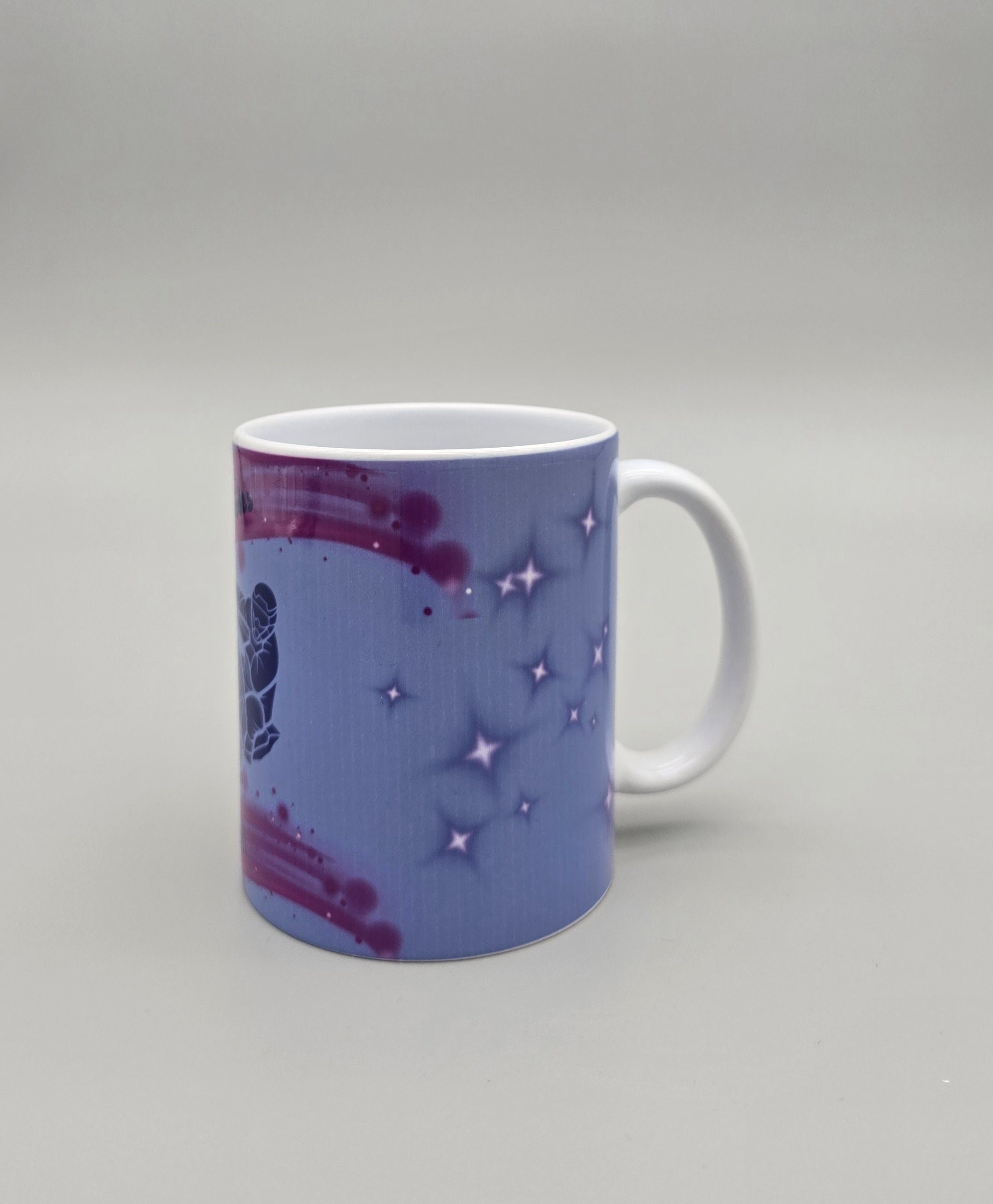 This Girl Rides 11 oz Mug - Purple