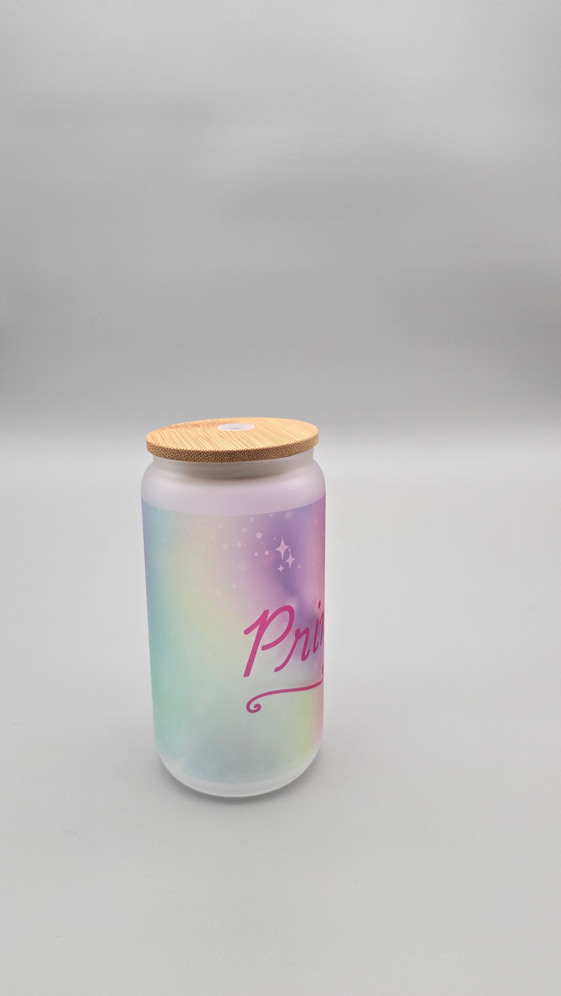 Princess Pink 16 oz Can Tumbler