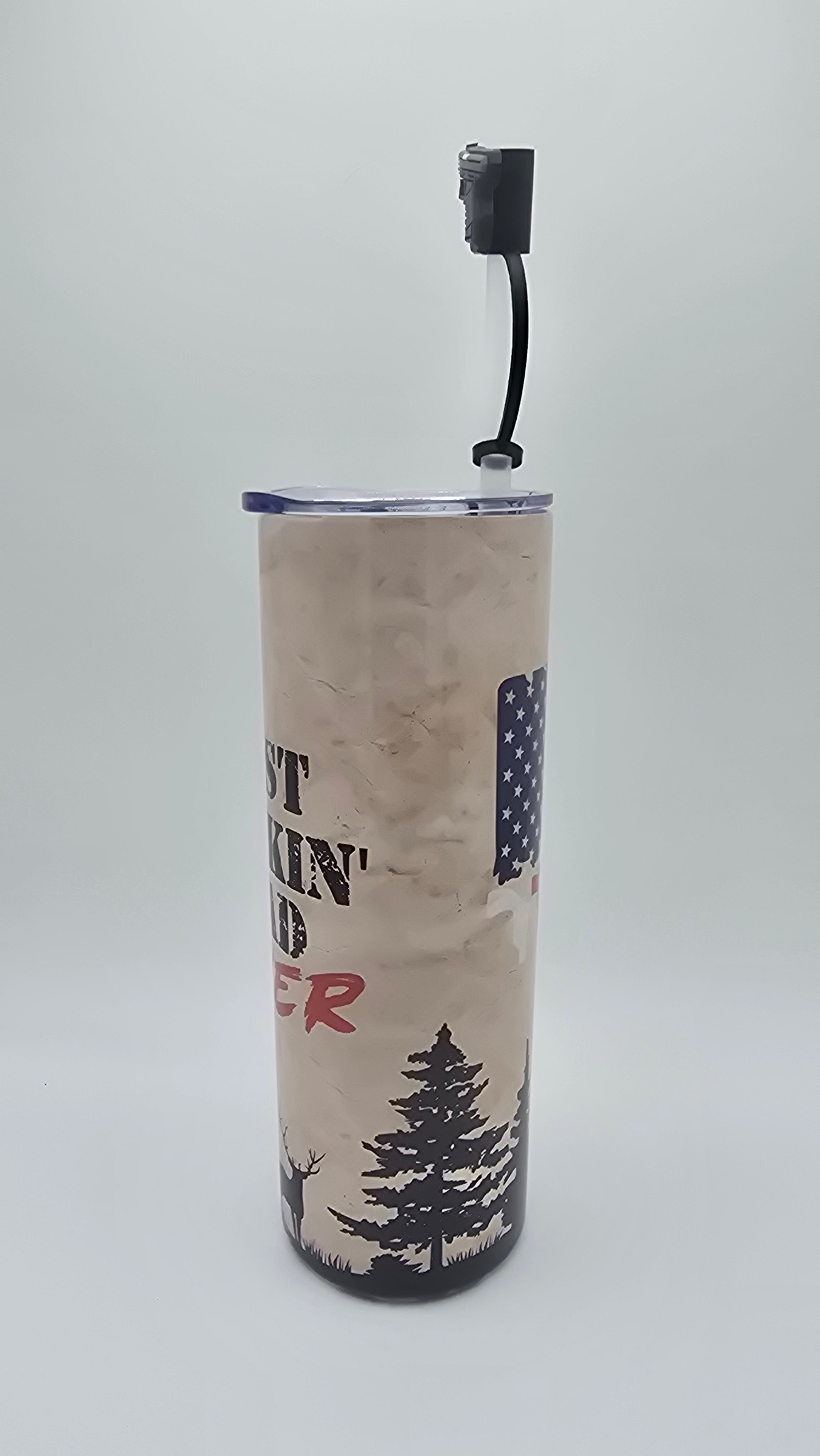 Best Bucking Dad 20oz Straight Skinny Tumbler
