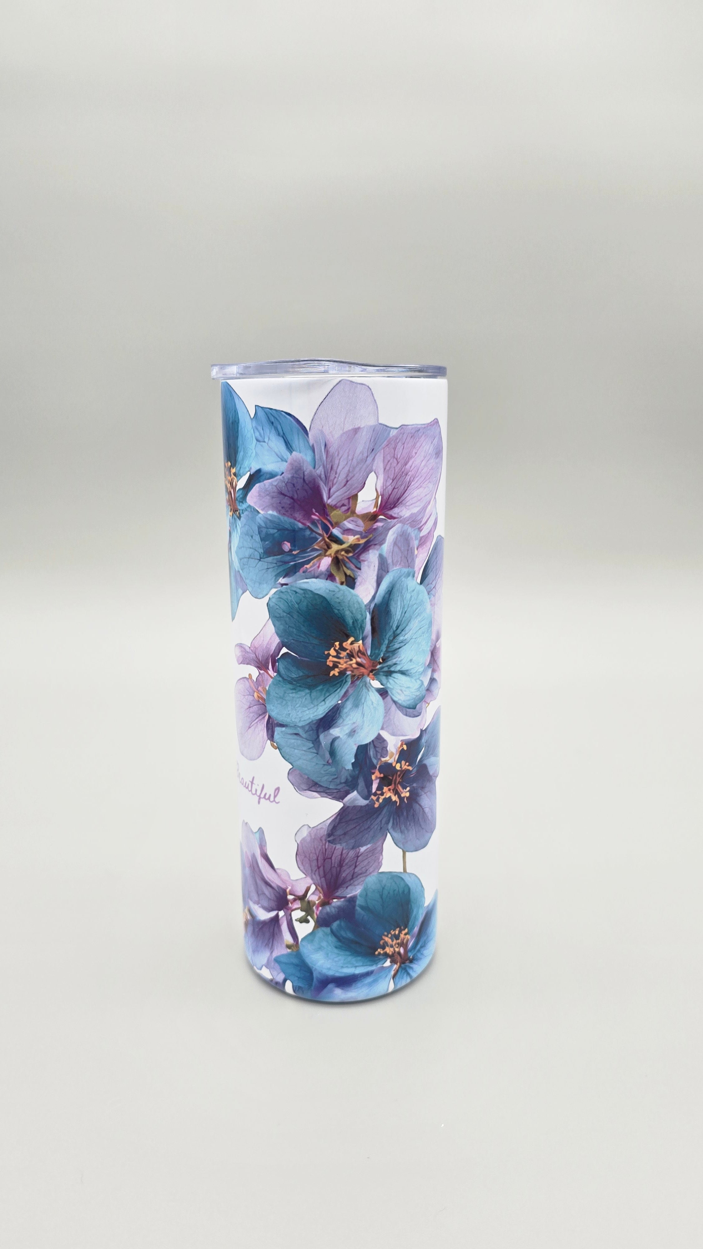 Take Time to Find the Beautiful Things in Life 20oz Straight Skinny Tumbler