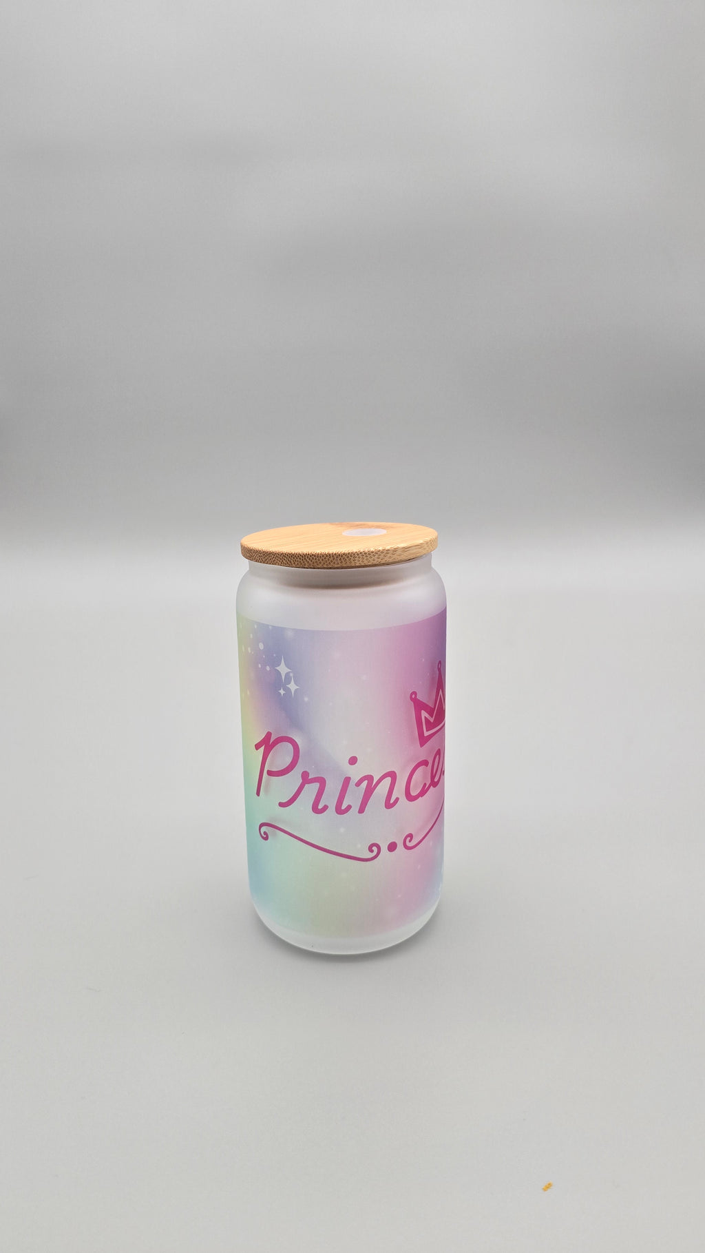 Princess Pink 16 oz Can Tumbler