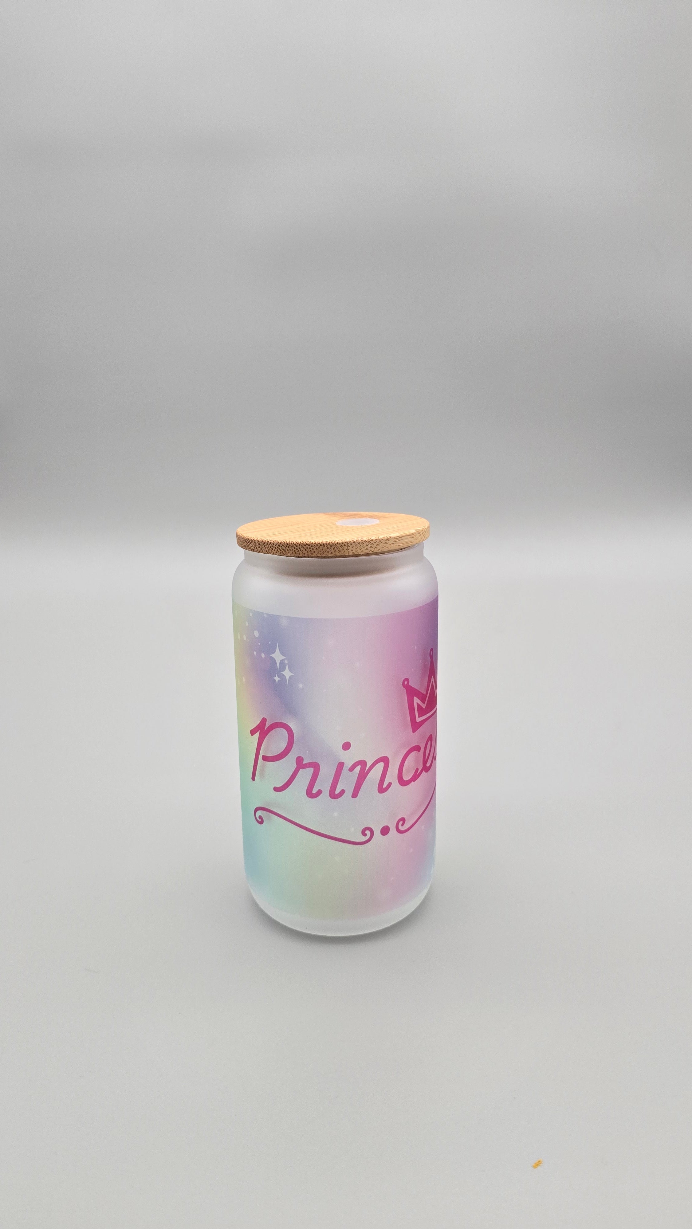 Princess Pink 16 oz Can Tumbler
