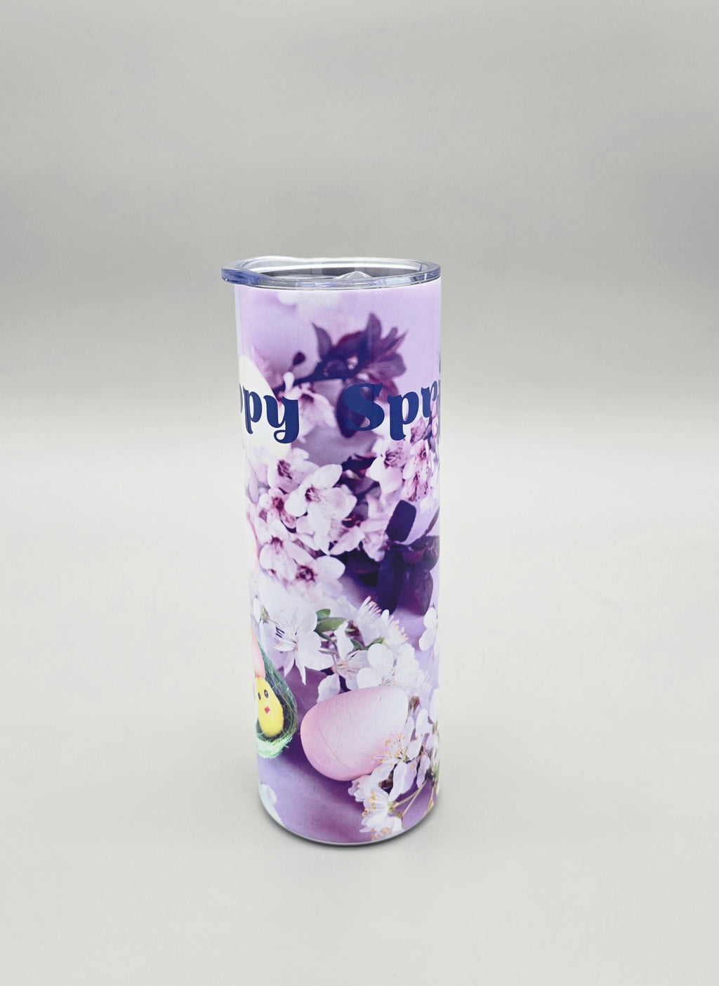 Happy Spring 20oz Straight Skinny Tumbler