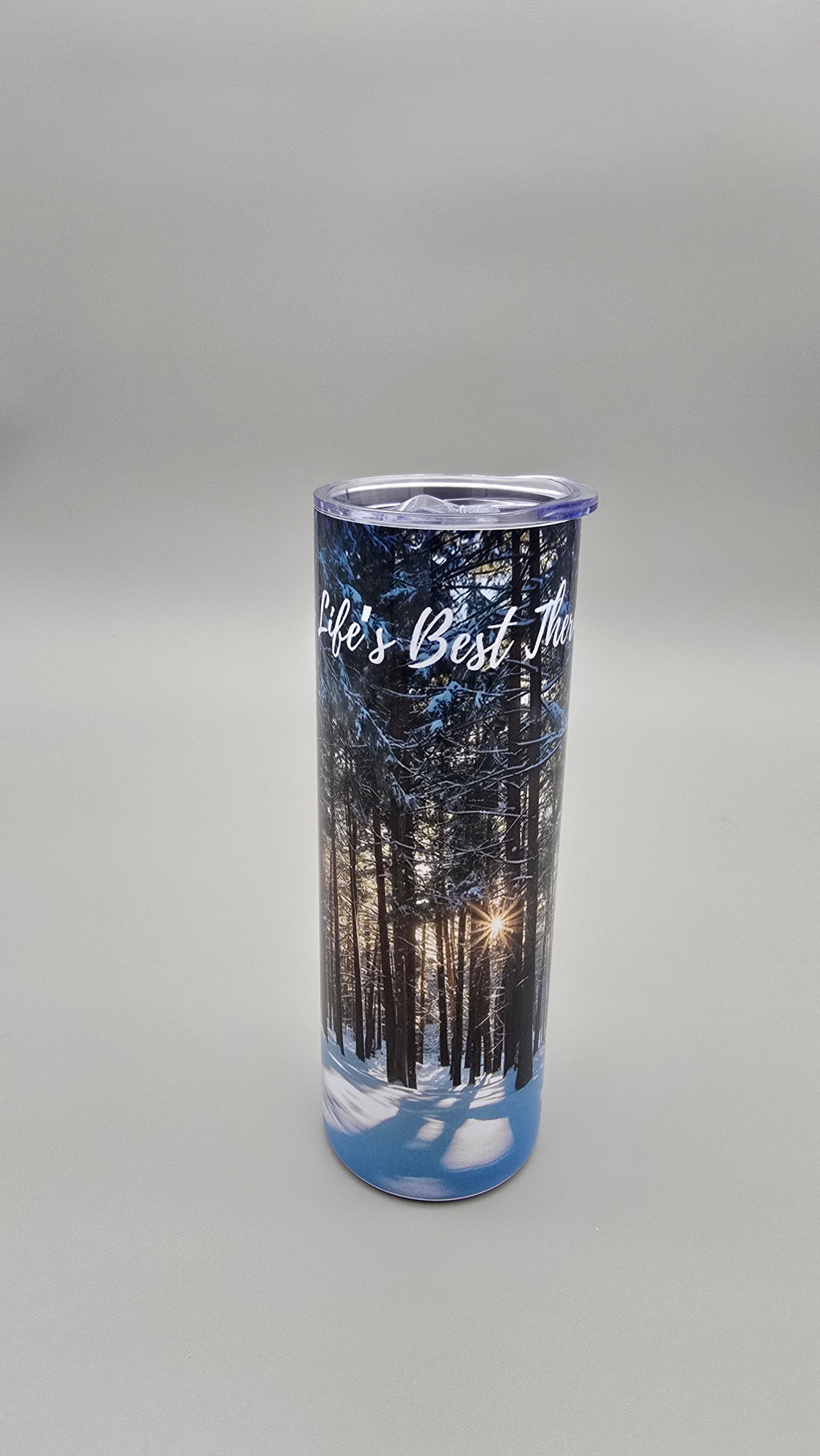 Nature is Life's Best Therapy 20oz Straight Skinny Tumbler