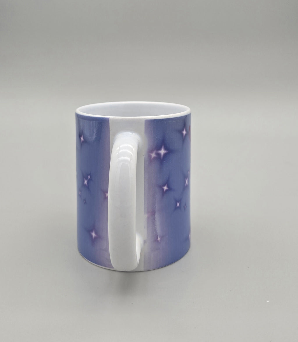 This Girl Rides 11 oz Mug - Purple