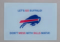 Let's Go Buffalo Smooth Glass Cutting Board